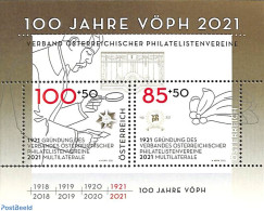 Austria 2021 100 Years VÖPH S/s, Mint NH, Philately - Ongebruikt