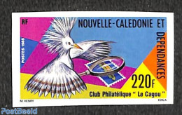 New Caledonia 1985 Philatelic Association 1v, Imperforated, Mint NH, Nature - Birds - Philately - Ungebraucht