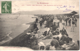 FR66 CANET - Labouche 412 - Les Baigneurs Sur La Plage - Animée - Belle - Canet Plage