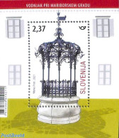 Slovenia 2021 Wells, Maribor Caste S/s, Mint NH, Art - Castles & Fortifications - Kastelen