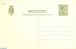Denmark 1915 Reply Paid Postcard 5o/5o, Unused Postal Stationary - Brieven En Documenten