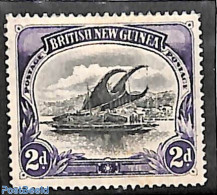 Papua 1901 2d, Stamp Out Of Set, Unused (hinged), Transport - Ships And Boats - Boten