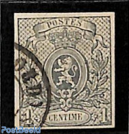 Belgium 1866 1c, Used, Used Stamps - Used Stamps