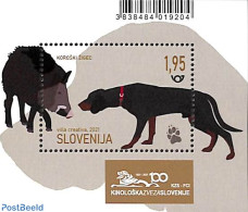 Slovenia 2021 Working Dogs S/s, Mint NH, Nature - Animals (others & Mixed) - Dogs - Slovenië