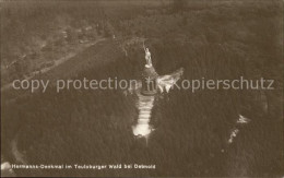 71606004 Teutoburgerwald Hermanns-Denkmal Fliegeraufnahme Teutoburgerwald - Detmold