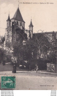 Z1- 82) AUVILLARS (TARN ET GARONNE) EGLISE DU XII° SIECLE - ( ANIMEE ) - Auvillar