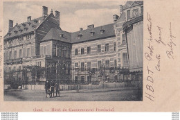 Z3- GAND - HOTEL DU GOUVERNEMENT PROVINCIAL - ( ANIMEE - OBLITERATION DE 1901 - 2 SCANS  - Gent