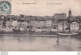 Z4-62) BOULOGNE MER - LE PORT A MAREE BASSE - Boulogne Sur Mer