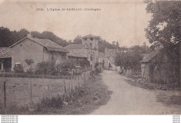 Z5-24) SARLIAC (DORDOGNE)  LE BOURG ET  L ' EGLISE  - ( 2 SCANS ) - Other & Unclassified