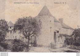 Z7-51) COURGIVAUX (MARNE) LE VIEUX CHATEAU - ( 2 SCANS ) - Autres & Non Classés