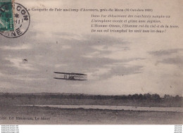 72) LA CONQUETE DE L ' AIR AU CAMP D 'AUVOURS PRES DU MANS (10 OCTOBRE 1908) - Sonstige & Ohne Zuordnung