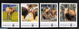 Micronesia 2012 Personal Stamp Set 4v, Mint NH, Nature - Animals (others & Mixed) - Deer - Micronésie