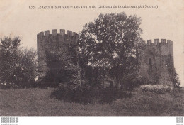 Y13-32) LOUBERSAN (GERS) LES TOURS DU CHATEAU - (  2 SCANS ) - Autres & Non Classés