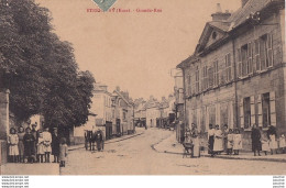 Y14-27) ETREPAGNY (EURE) GRANDE RUE - ( ANIMEE- HABITANTS - 2 SCANS ) - Autres & Non Classés