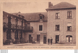 61) BAGNOLES DE L ' ORNE - ANNEXES DE L HOTEL  DE NORMANDIE - GRAFFARD - DESNOS , PROPRIETAIRES - ( ANIMEE - 2 SCANS ) - Bagnoles De L'Orne