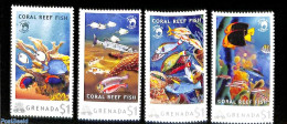 Grenada 2012 Personal Stamp Set 4v, Mint NH, Nature - Fish - Vissen