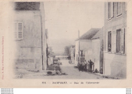 Y15-77) DAMPART (SEINE ET MARNE) RUE DE L'ABREUVOIR  - ( ANIMEE - HABITANTS - 2 SCANS ) - Sonstige & Ohne Zuordnung