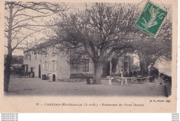 Z16-91) COUDRAY MONTCEAUX -  RESTAURANT DU VIEUX GARCON - Autres & Non Classés