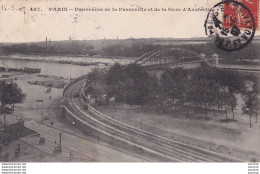 Z16-75) PARIS - PANORAMA DE LA PASSERELLE ET DE LA GARE D' AUSTERLITZ - Métro Parisien, Gares