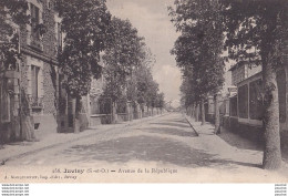 Z17-91) JUVISY SUR ORGE - AVENUE DE LA REPUBLIQUE - ( 2 SCANS )  - Juvisy-sur-Orge