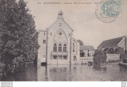 Z17-91) MONTGERON - ANCIEN MOULIN DE SENLIS - VUE D ' ENSEMBLE - ( ANIMEE - BAIGNEURS ) - Montgeron