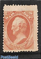 United States Of America 1873 War Dept. 24c, Stamp Out Of Set, Unused (hinged) - Unused Stamps