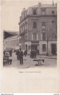 Z21-47) AGEN - LA SOCIETE GENERALE - ( ANIMEE - HABITANTS - BANQUE - OBLITERATION DE 1903 - 2 SCANS ) - Agen