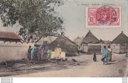 36) SENEGAL - DAKAR - A LA FONTAINE - ( BELLE  ANIMATION ) - Senegal