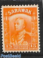 Malaysia 1934 Sarawak, 15c, Stamp Out Of Set, Unused (hinged) - Sonstige & Ohne Zuordnung