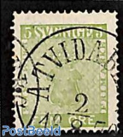 Sweden 1858 5o, Used, Used Stamps - Oblitérés