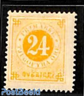 Sweden 1877 24o, Perf. 13, Unused, Unused (hinged) - Ungebraucht