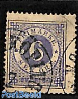 Sweden 1872 6o, Perf. 14, Blueviolet, Used, Used Stamps - Gebruikt