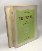 Journal V (1929) (éd. 1954) + Journal VIII Janvier 1933 - Décembre 1933 (éd. 1959) --- 2 Livres - Andere & Zonder Classificatie