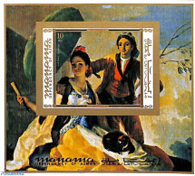 Manama 1971 Goya S/s, Imperforated, Mint NH, Art - Paintings - Manama