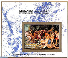 Manama 1971 Rubens S/s, Imperforated, Mint NH, Art - Paintings - Rubens - Manama