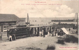 FR66 CANET - Labouche 670 - Près Perpignan - Arrivée Du Tramway - Cabines Gros Plan - Animée - Belle - Canet Plage