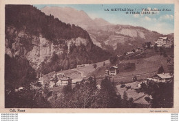 Z27-73) LA GIETTAZ (SAVOIE) VILLA JEANNE D'ARC ET L'ETALE (2483 M) - ( 2 SCANS ) - Autres & Non Classés