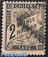 France 1881 Postage Due, 2fr, Used, Used Stamps - Andere & Zonder Classificatie