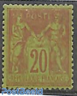 France 1884 Definitive 1v, Unused (hinged) - Neufs