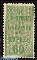 France 1918 60c, Colis Postal, Stamp Out Of Set, Unused (hinged) - Neufs