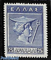 Greece 1911 25dr, Engraved, Stamp Out Of Set, Mint NH - Neufs