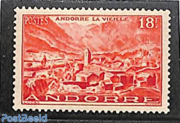 Andorra, French Post 1951 18f, Stamp Out Of Set, Mint NH - Ungebraucht