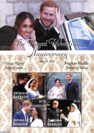 Antigua & Barbuda 2021 Prince Harry & Meghan Wedding 3rd Anniv. 4v M/s, Mint NH - Antigua Et Barbuda (1981-...)