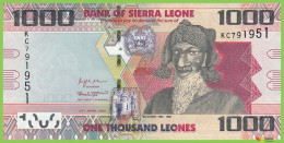 Voyo SIERRA LEONE 1000 Leones 2021 P30f B125f KC UNC - Sierra Leone