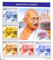 Chad 2021 M. Gandhi S/s, Mint NH, History - Gandhi - Autres & Non Classés