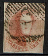 12  Obl   4 Marges - 1858-1862 Médaillons (9/12)