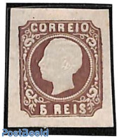 Portugal 1862 5R, Type II, Unused, Unused (hinged) - Unused Stamps