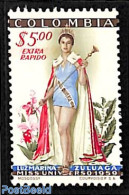Colombia 1959 5p, Stamp Out Of Set, Mint NH, Performance Art - Miss World - Colombie
