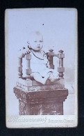 Photographie Maisonneuve, Nogent Le Rotrou, Enfant, Bébé, 2 Scans - Personnes Anonymes