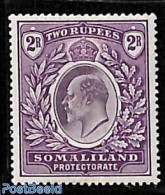 British Somalia 1904 2R, Stamp Out Of Set, Unused (hinged) - Somaliland (Protectorat ...-1959)